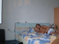 Young amateur blonde with boyfriend