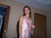Pretty amateur wife with small tits