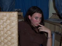 Teenage amateur Gf posing in her room