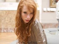 Sensual redhead amateur babe exposed