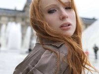 Sensual redhead amateur babe exposed