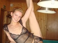 Russian amateur blonde slut exposed