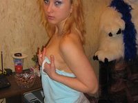 Blond amateur wife homemade porn pics