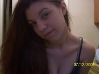 Private selfies from amateur girl