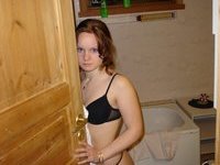 Blonde amateur teen girl