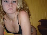 Blonde amateur teen girl