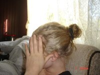 Blonde amateur teen girl