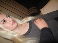 Sex with seductive blonde
