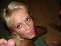 Blond girl with a awesome body fuck