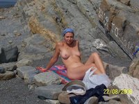 Collection of nude beach girls
