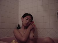 Solo Asian barely legal babe