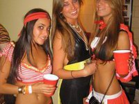 Wild college parties with hot babes