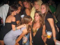 Wild college parties with hot babes