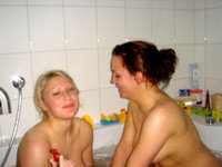 Babes taking long baths