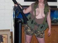 Army babes are ready