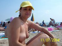 Naked chicks on the beach