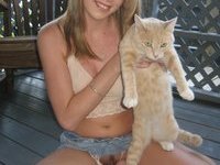 Seductive amateur blonde nude teasing pics collection