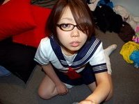 Nerdy asian amateur girl sexlife