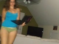 Amateur wife in glasses love sex