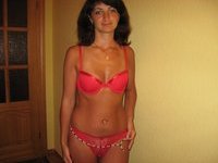 Brunette amateur wife exposed