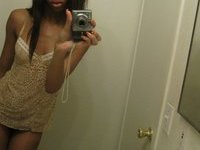 Ebony amateur girl nude self pics