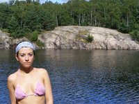 Amateur couple share pics from summer vacation