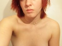 Young amateur girl naked at home