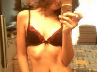Hot nude self pics at mirror