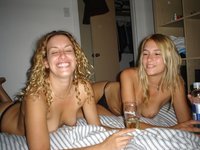 Two amazing amateur babes exposed