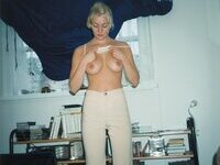 Kinky vintage amateur blonde MILF