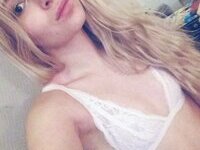 Young blond webcam model
