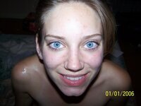 Sex with skinny amateur GF at home