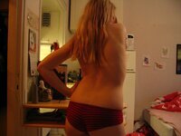 Blond amateur wife private pics