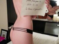 Nude selfies from amateur GF
