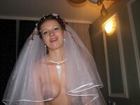 Sexy bride hot homemade pics collection