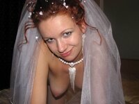 Sexy bride hot homemade pics collection