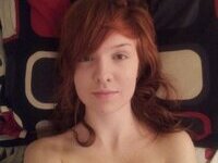 Redhead amateur teen girl exposed