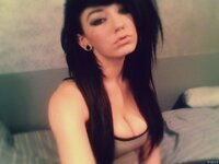 Sexy amateur brunette exposed