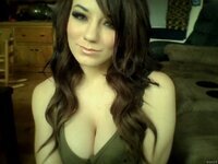 Sexy amateur brunette exposed