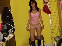 Brunette amateur wife exposed