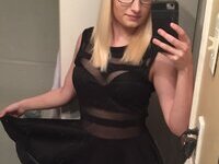 Nerdy amateur blond wife exposed