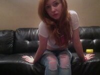 Sweet young amateur girl looks very seductive