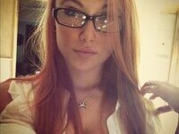 Sexy redhead amateur babe exposed