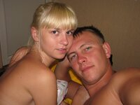 Real amateur couple share private pics