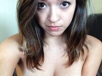 Very sexy amateur brunette teasing