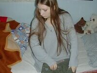 Young amateur couple share private pics