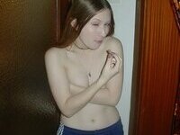 Young amateur couple share private pics