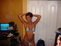 Curly amateur GF sexlife