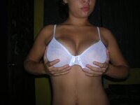 Busty amateur latino GF