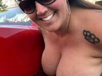 Busty tattooed slut Sarah F